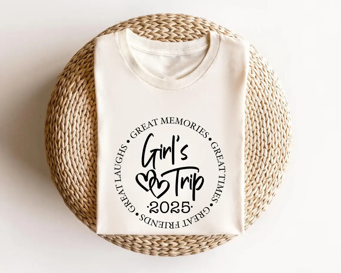 Best Friends Girl's Trip 2025 T-Shirt