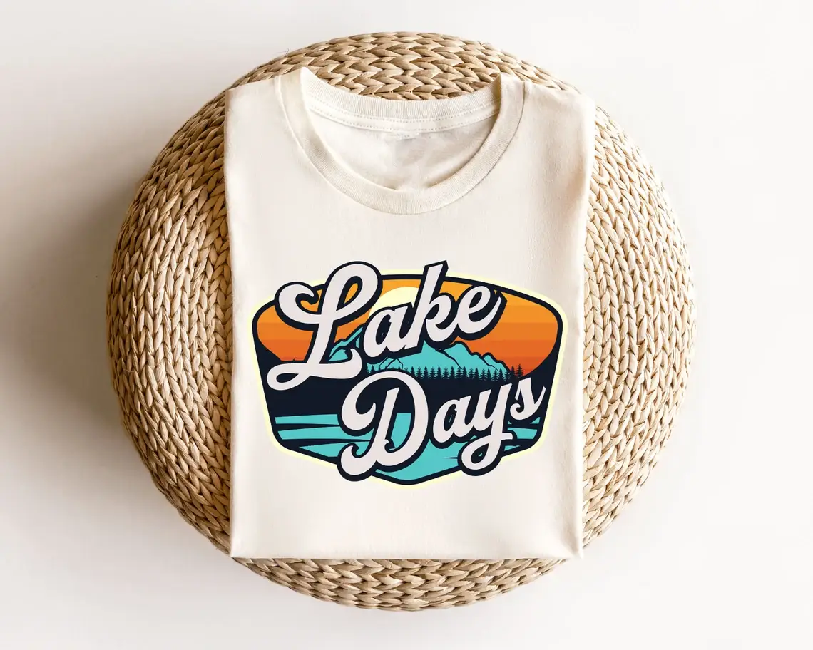 Colorful Lake Days T-Shirt