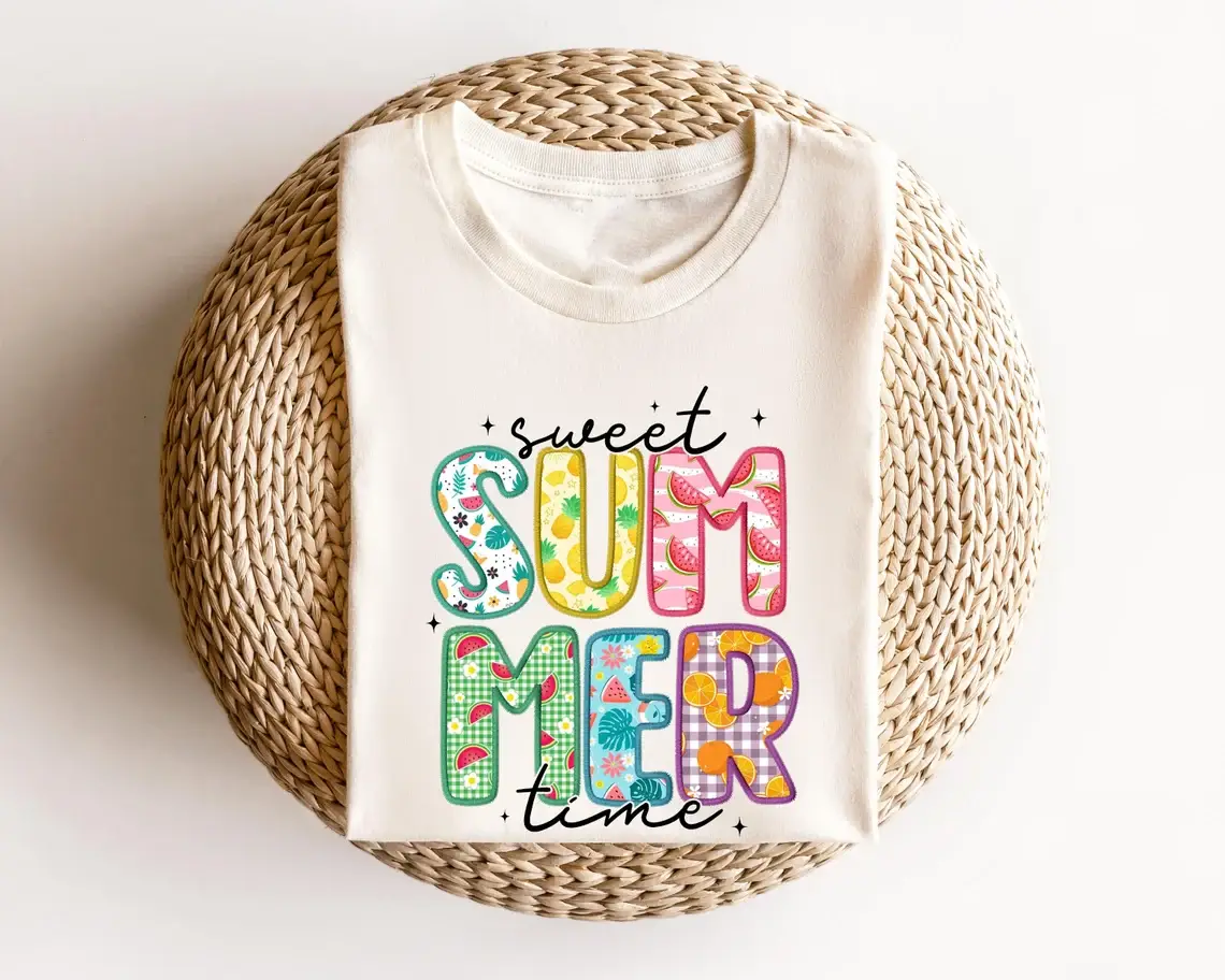 Summer Fruits & Florals T-Shirt